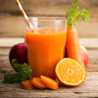 Ricetta succo di carote detox